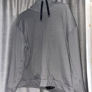 Nike grey cowl neck sweatshirt